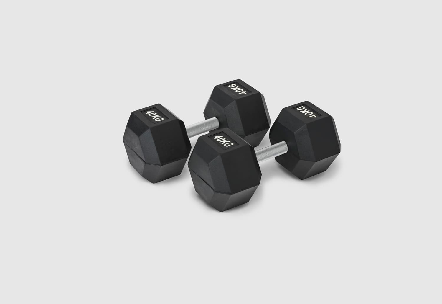 Premium Rubber Hex Dumbbell
