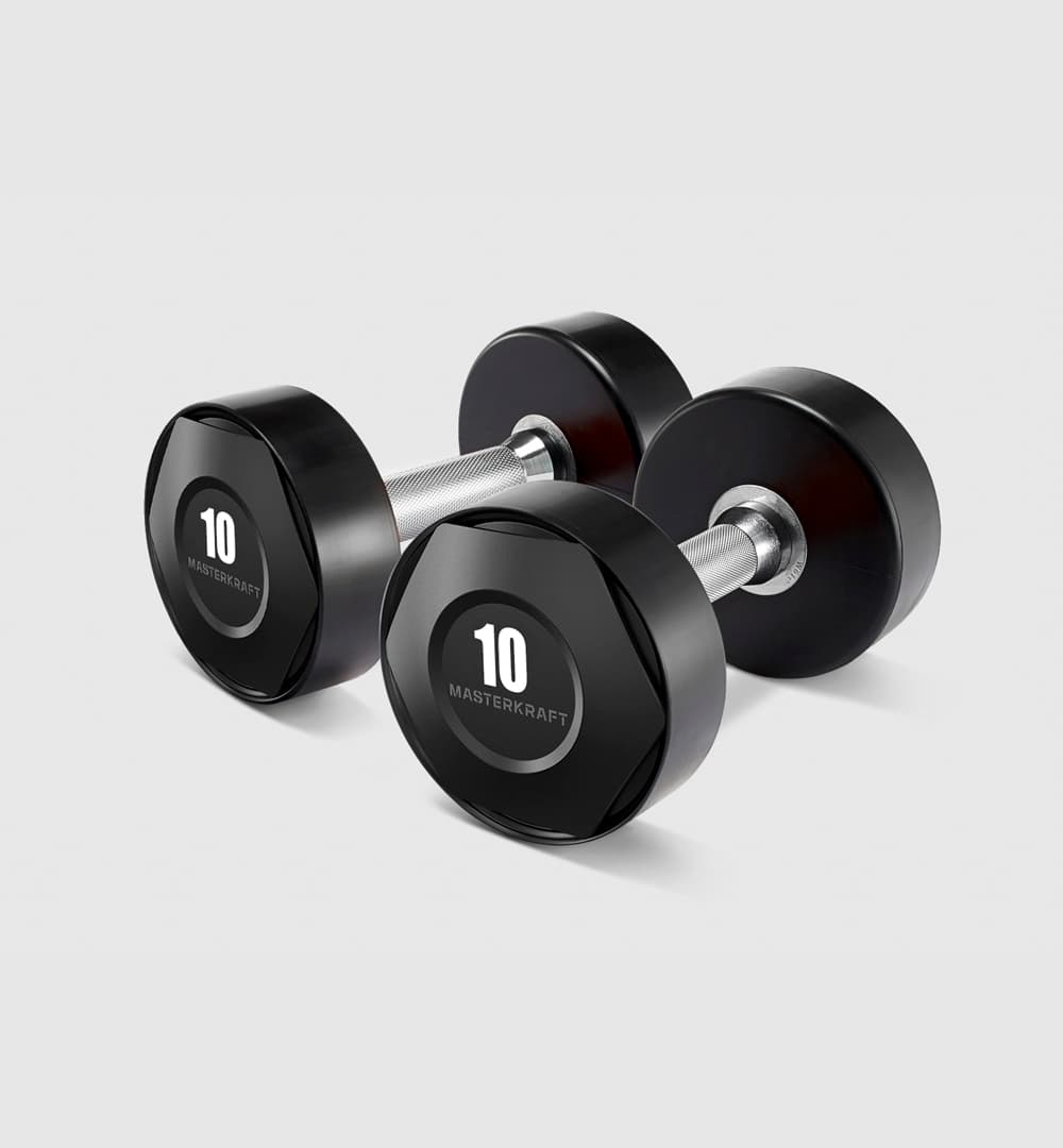 Virgin Rubber Fixed Dumbbells