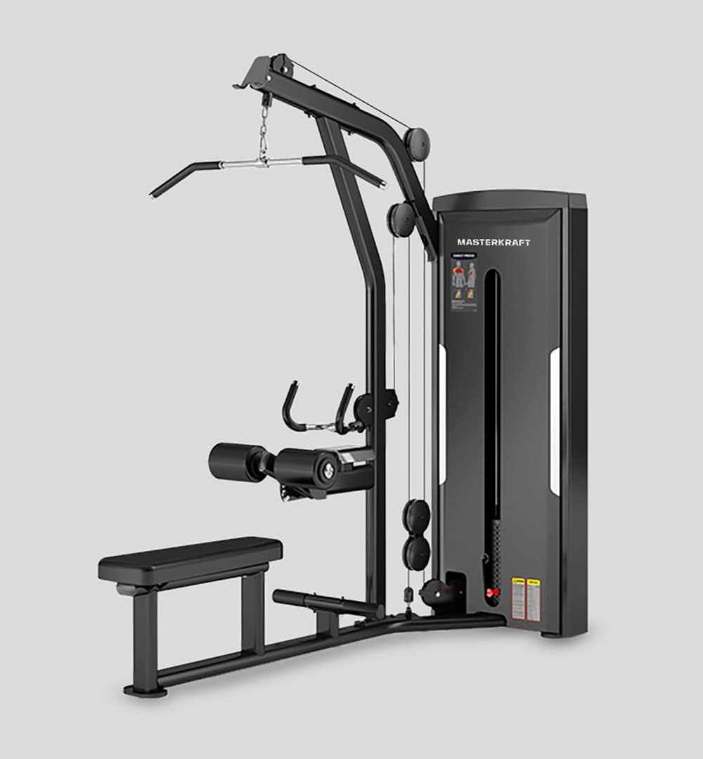 Lat Pulldown & Seated Row Machine Pro (Selectorize)