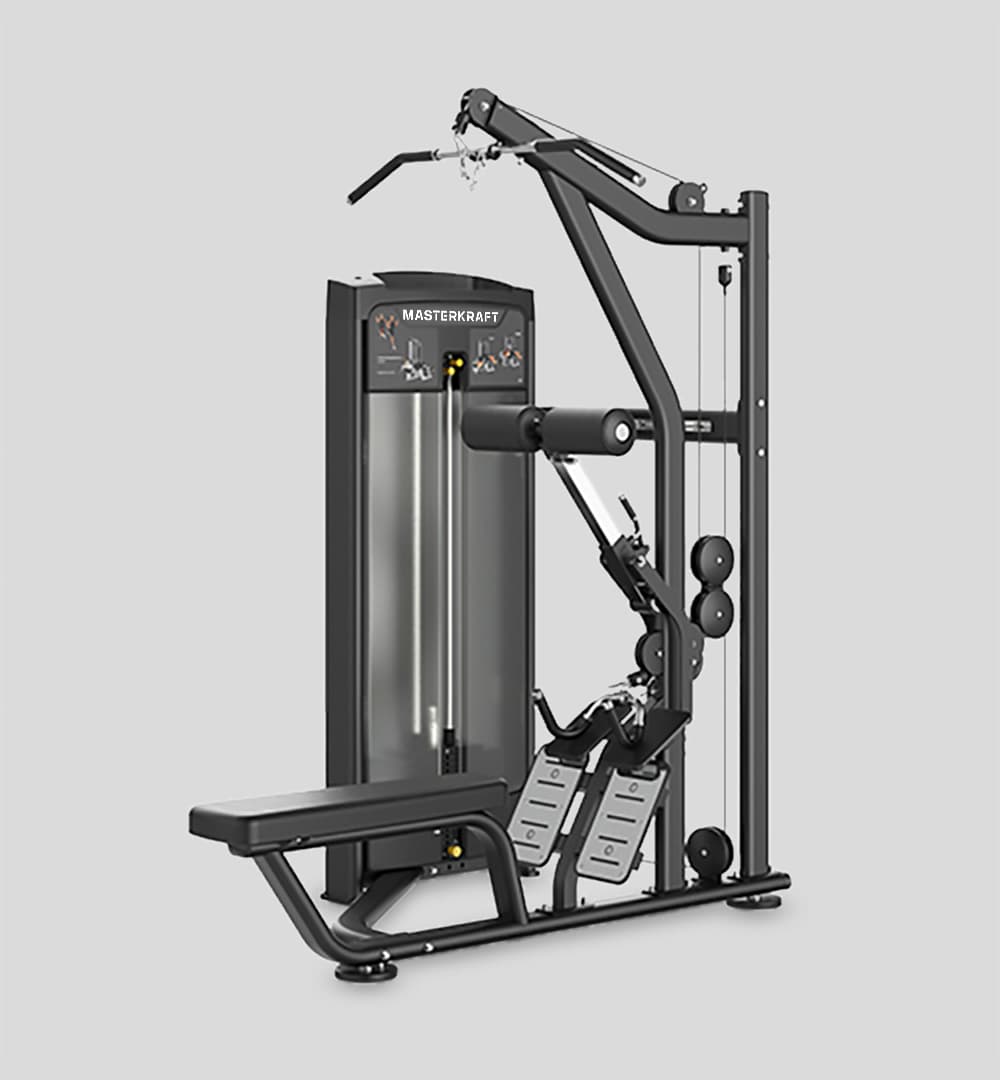 Lat Pulldown & Seated Row Machine Elite (Selectorize)
