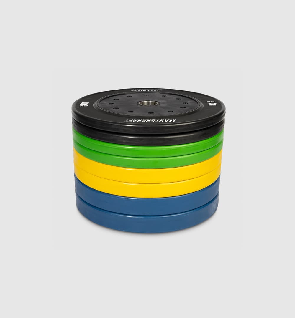 Competition Bumper Plates (Set of 8) - 100kg