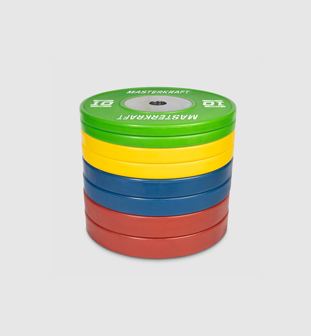 Competition Bumper Plates (Set of 8) - 140kg