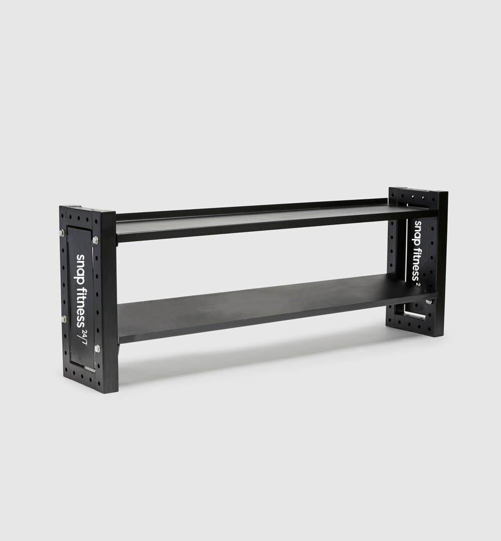 Modular Storage Rack (Kettlebells, Dumbbells) - HD 2 Tier (1.2m)