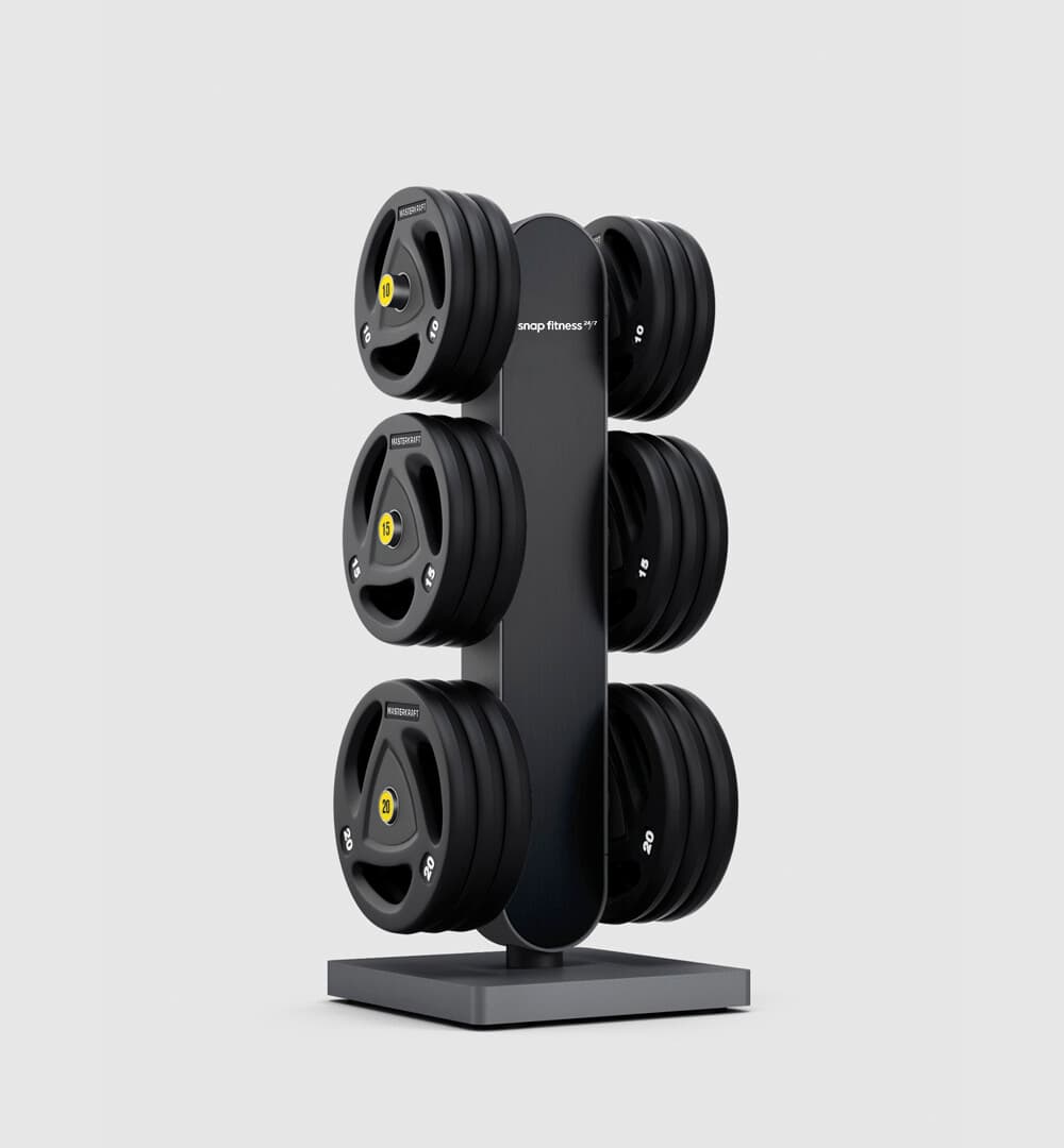 Olympic Weight Plate Tree Vertical (6 Storage Pins)