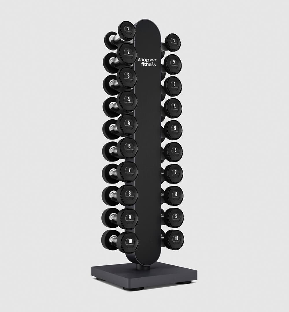 Vertical Dumbbell Rack - 10 Pair (Double Sided) 2.0