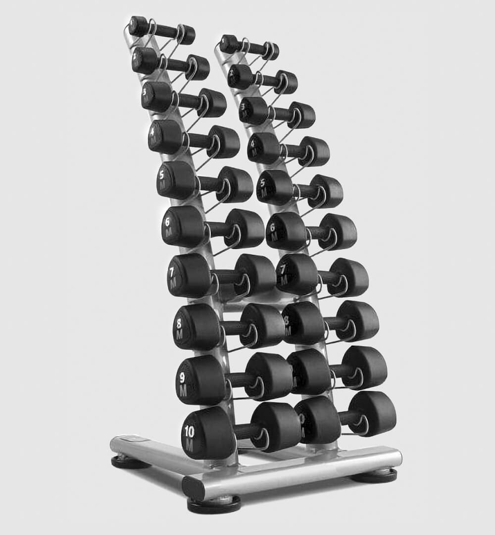 Vertical Dumbbell Rack - 10 Pair (Single Sided) 2.0