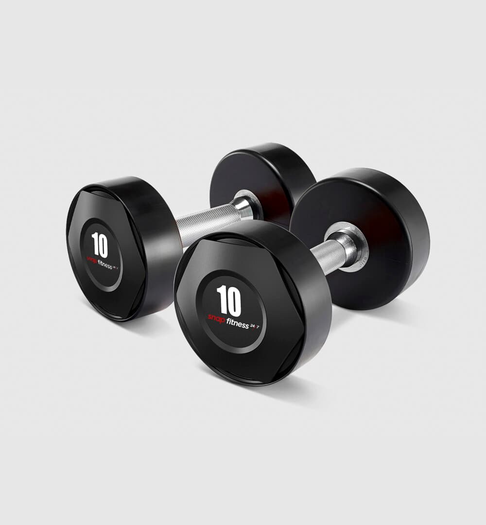 Virgin Rubber Fixed Dumbbells