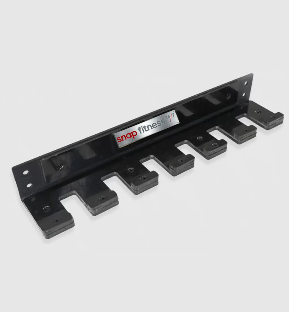 Vertical Barbell Storage Rack (6 Bar) (Wall Mounted)